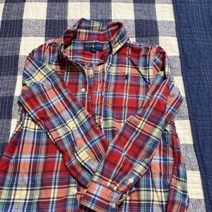 Bottom down Ralph Lauren boys shirt